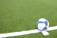 Terrain de football synthétique