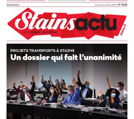 couverture Stains Actu N°1042 - Ville de Stains