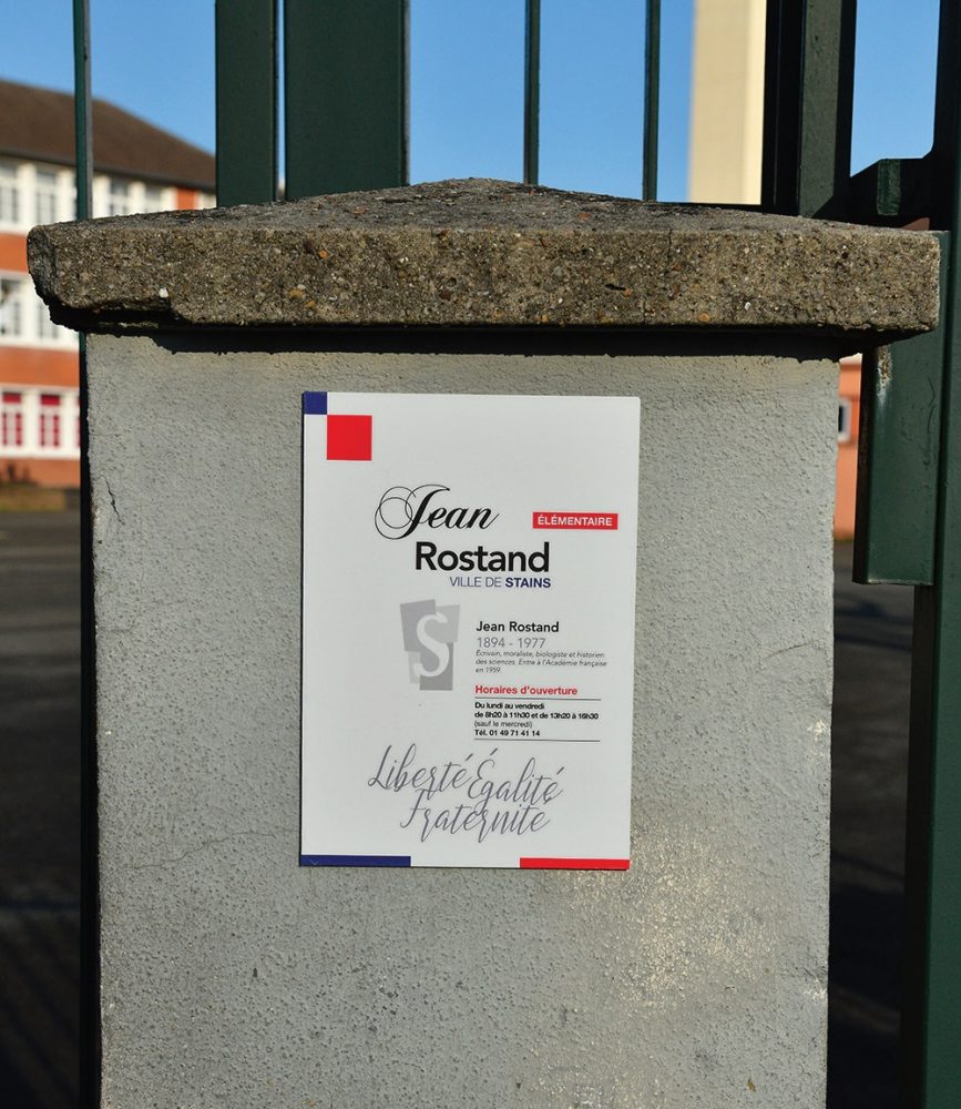 Ecole jean rostand stains