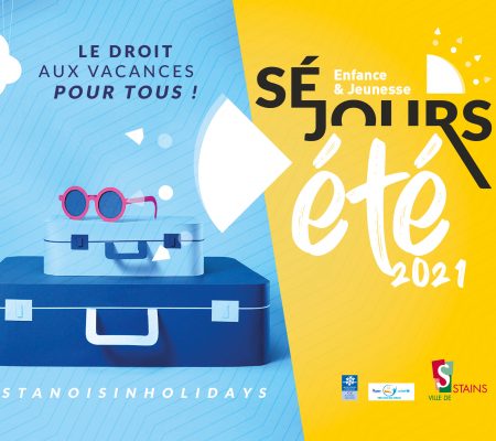 couverture plaquette sejours ete 2021 - ville de stains