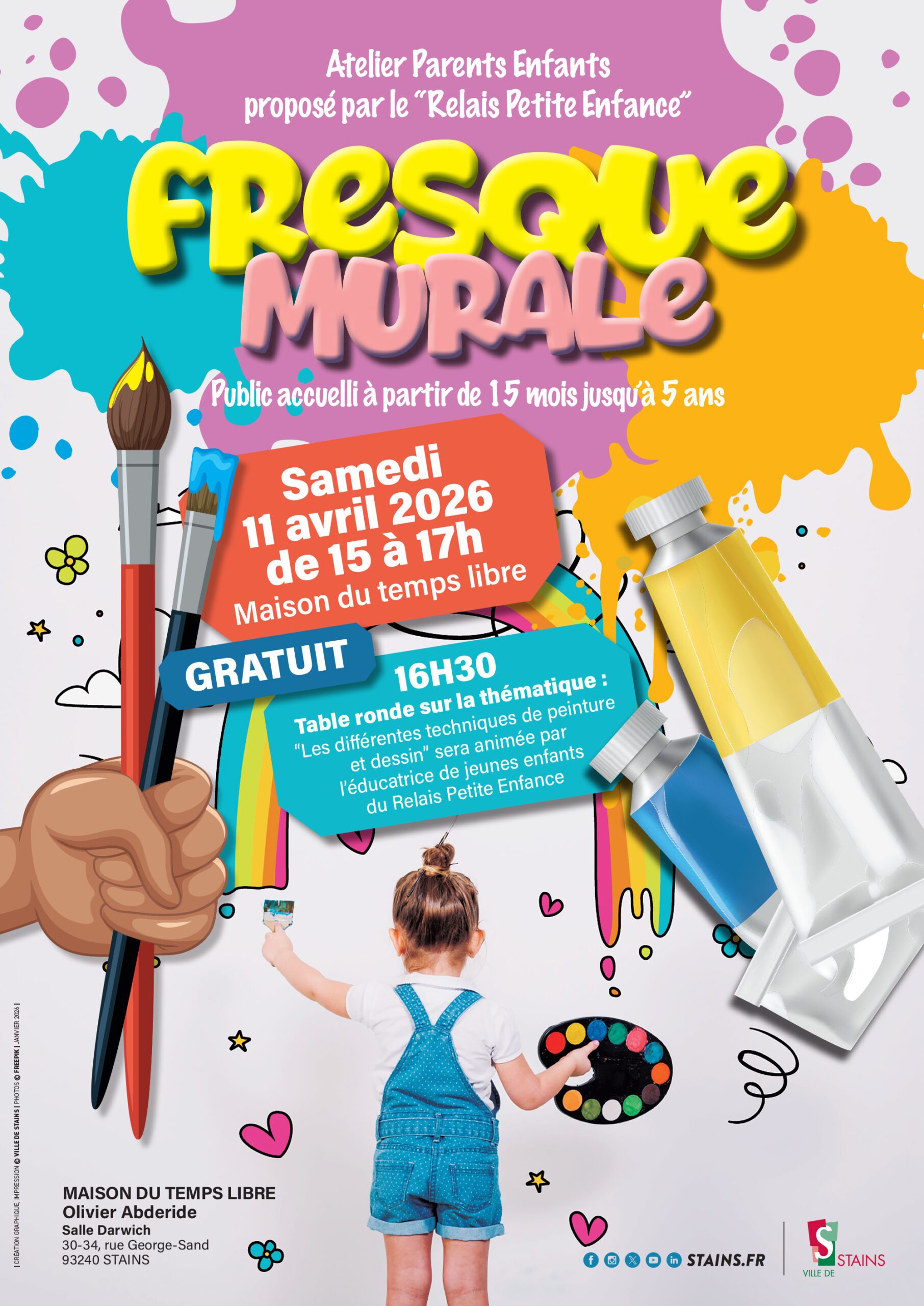 Fresque Murale RPE Stains 2026